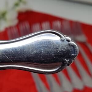 8X SF/DF Hampton Silversmiths Shelby Stainless Steel Salad & Dinner Forks